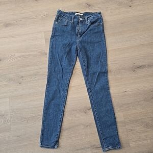 Levi's 721 High Rise Skinny Jeans Women's Size 29 Denim
